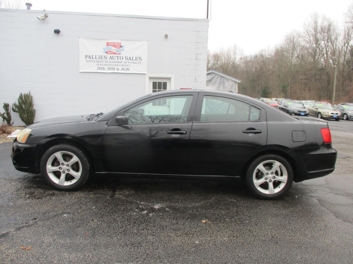 2009 BLACK Mitsubishi Galant (4A3AB56F29E) , AUTOMATIC transmission, located at 540a Delsea Drive, Sewell, NJ, 08080, (856) 589-6888, 39.752560, -75.111206 - Photo#2